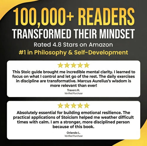 Stoicism: 365 Daily Lessons for Motivation, Mental Strength, and Emotional Clarity